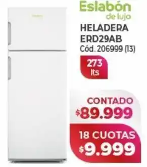 Naldo Lombardi Heladeras eslabon de lujo oferta