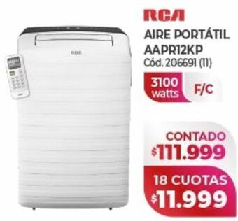 Naldo Lombardi Aire portátil rca oferta