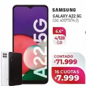 Naldo Lombardi Galaxy a22 5g oferta