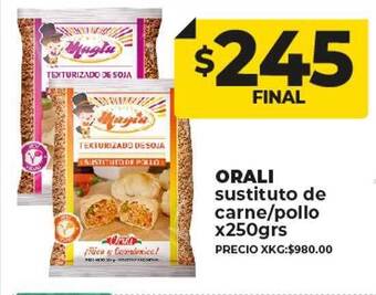 Supermayorista Vital Orali sustituto de carne pollo oferta