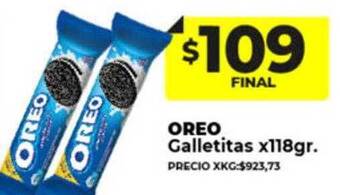 Supermayorista Vital Oreo galletitas oferta