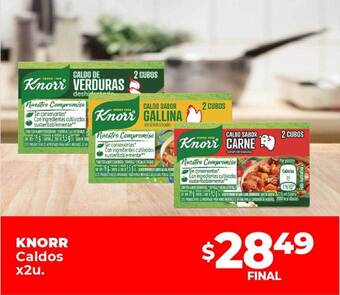 Supermayorista Vital Knorr caldos oferta