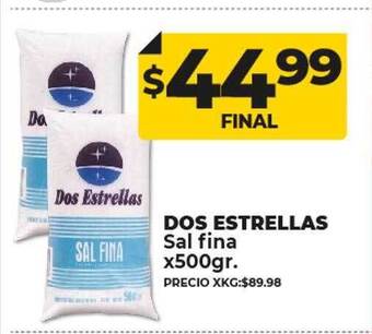 Supermayorista Vital Dos estrellas sal fina oferta
