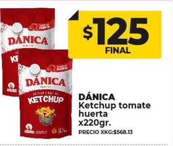 Supermayorista Vital Dánica ketchup tomate huerta oferta