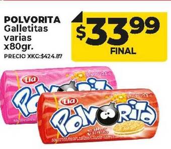 Supermayorista Vital Polvorita galletitas varias oferta