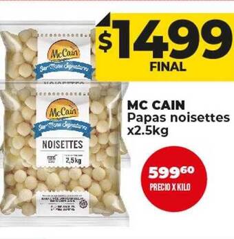 Supermayorista Vital Mc cain papas noisettes oferta