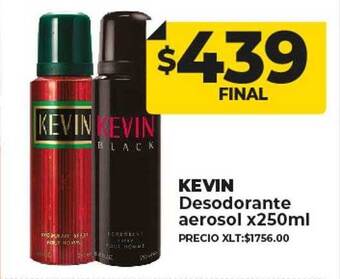 Supermayorista Vital Kevin desodorante aerosol oferta