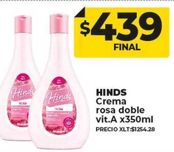 Supermayorista Vital Hinds crema rosa doble vit. a oferta