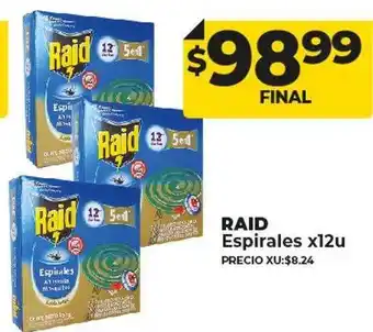 Supermayorista Vital Raid espirales oferta