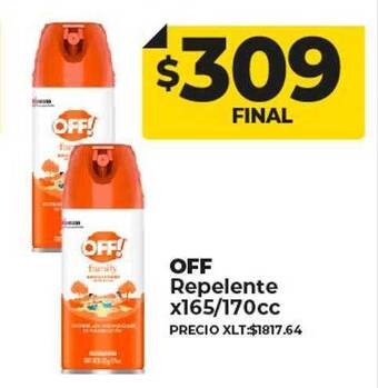 Supermayorista Vital Off repelente oferta