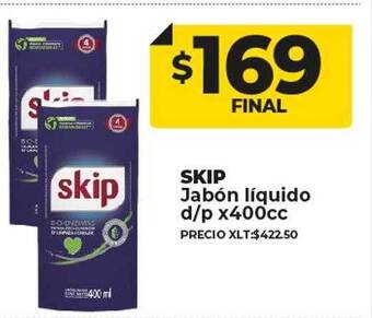 Supermayorista Vital Skip jabón líquido d p oferta
