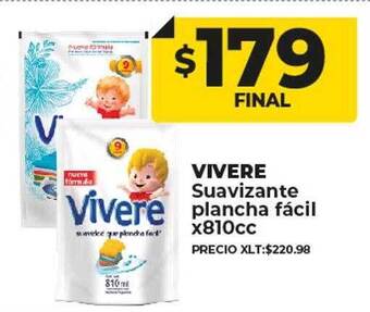 Supermayorista Vital Vivere suavizante plancha fácil oferta