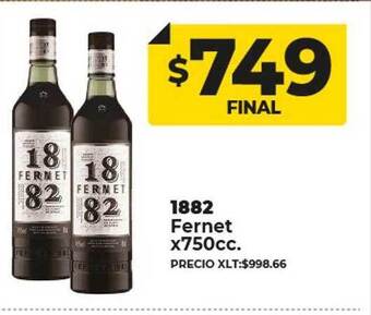 Supermayorista Vital 1882 fernet oferta