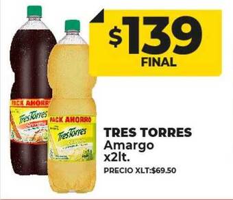 Supermayorista Vital Tres torres amargo oferta