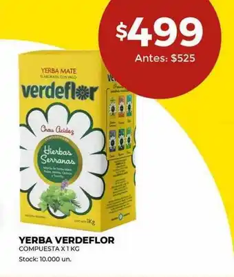 Super MAMI Yerba verdeflor oferta