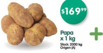 Supermercados Buenos Días Papa x 1kg oferta