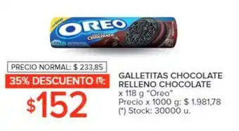 Galletitas Chocolate Relleno Chocolate