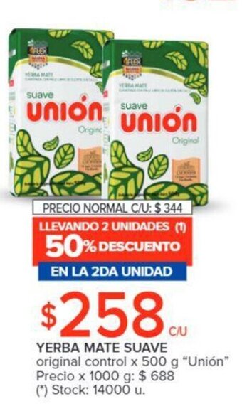 Carrefour Yerba Mate Suave oferta