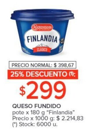 Carrefour Queso Fundido oferta