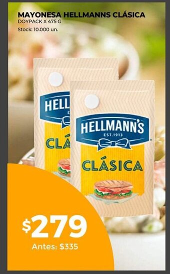 Supermercados Tadicor Mayonesa Hellmanns Clásica oferta