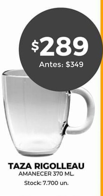 Supermercados Tadicor Taza Rigolleau oferta