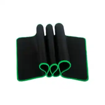 Frávega Mouse pad gamer 700 x 300 x 3 mm con borde verde oferta