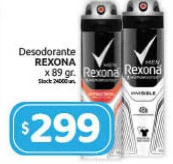 Cordiez Desodorante rexona oferta