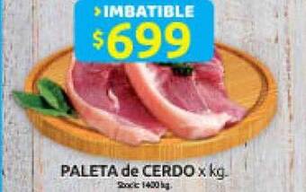 Cordiez Paleta de cerdo oferta