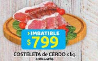 Cordiez Costeleta de cerdo oferta