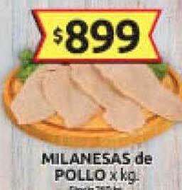 Cordiez Milanesas de pollo oferta