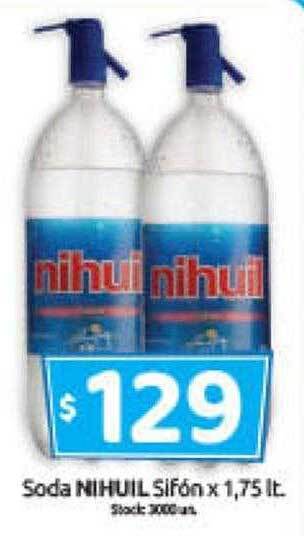 Cordiez Soda nihuil sifón oferta