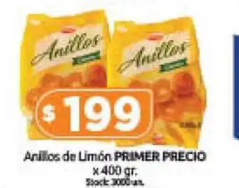 Cordiez Anillos de limón primer precio oferta