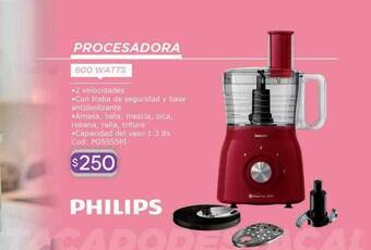 Cuotas del Sur Procesadora philips oferta