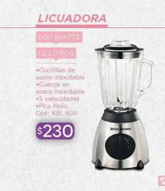 Cuotas del Sur Licuadora oferta