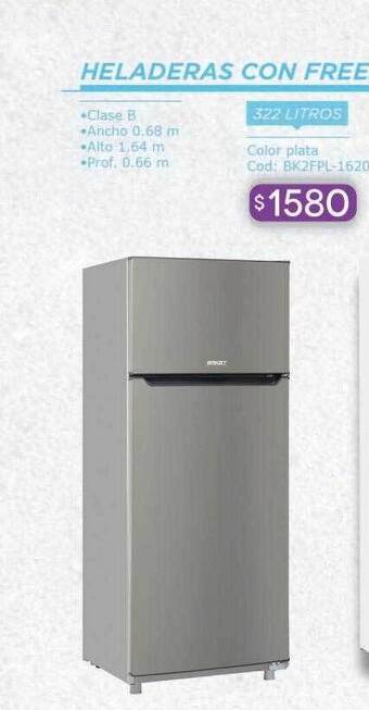Cuotas del Sur Heladeras con freezer oferta