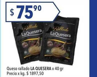 Hergo Queso rallado la quesera oferta