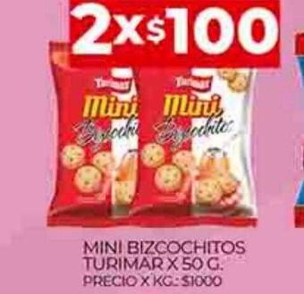 Supermercados DIA Mini bizcochitos turimar oferta