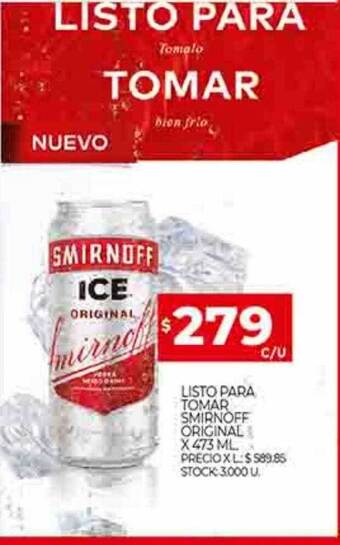 Supermercados DIA Listo para tomar smirnoff original oferta