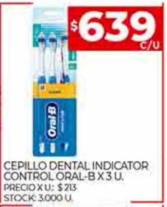 Supermercados DIA Cepillo dental indicator control oral-b oferta
