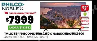 Punto Mayorista Tv led 55 oferta