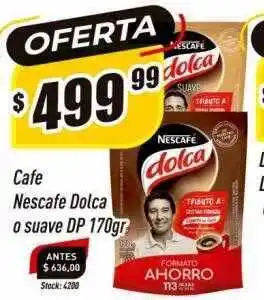 Supermercados Comodin Cafe nescafe dolca o suave oferta
