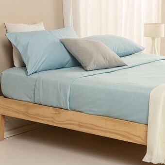 Arredo Juego de sábanas queen size liso colores oferta