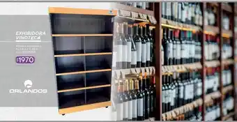 Exhibidora vinoteca orlandos
