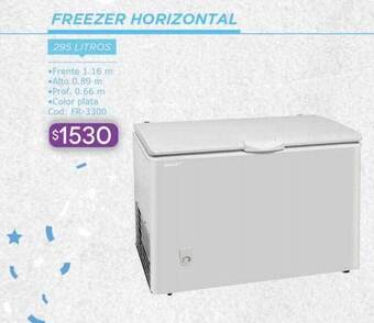 Cuotas del Sur Freezer horizontal oferta
