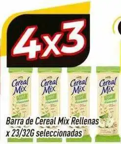 Supermercados Comodin Barra de cereal mix rellenas oferta
