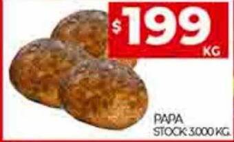 Supermercados DIA Papa oferta