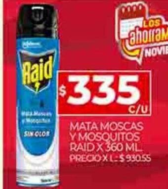 Supermercados DIA Mata moscas y mosquitos raid oferta