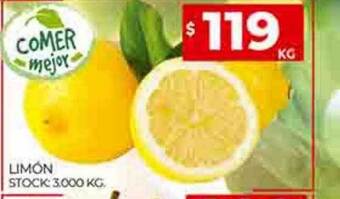 Supermercados DIA Limón oferta