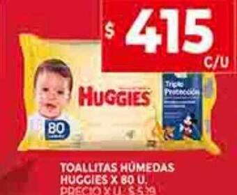 Supermercados DIA Toallitas húmedas huggies oferta