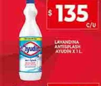 Supermercados DIA Lavandina antisplash ayudin oferta